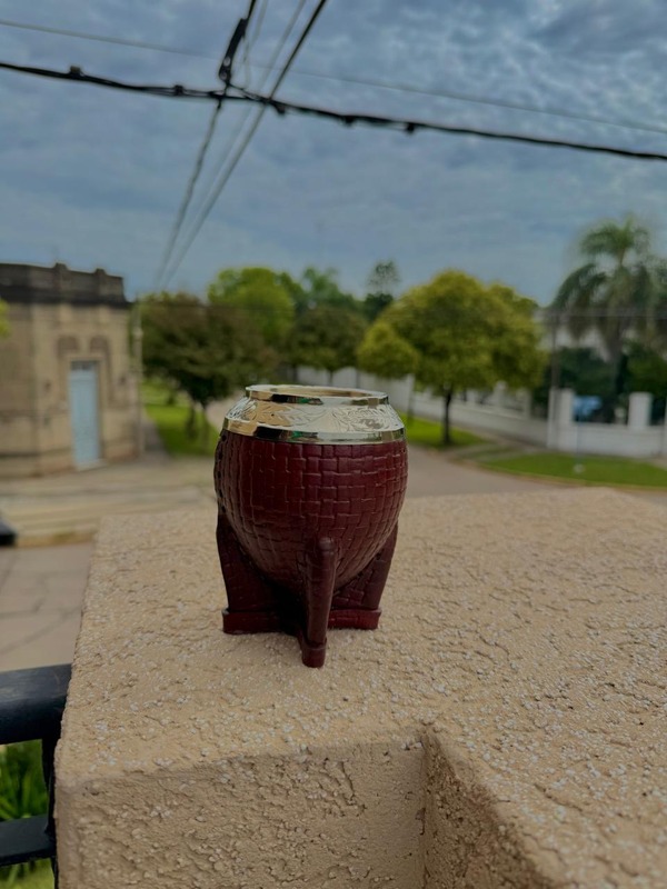 Mate Torpedo Cuero Croco