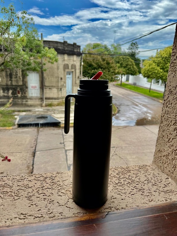 Termo Media Manija Negro